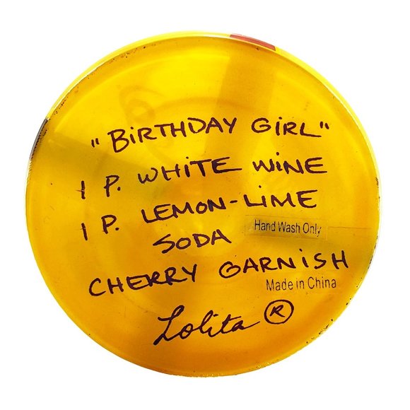 Lolita BIRTHDAY GIRL Love My Wine Collection Hand Painted Wine Glass 15 oz - Picture 11 of 11